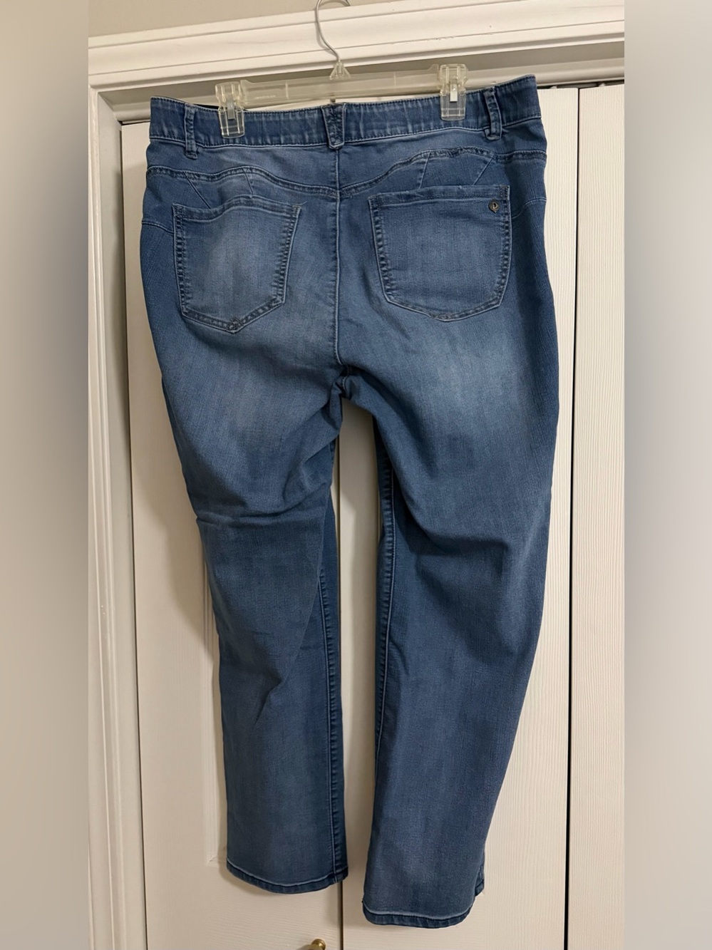 Democracy Absolution Straight Leg Washed Blue Jeans - Picture 3 of 3